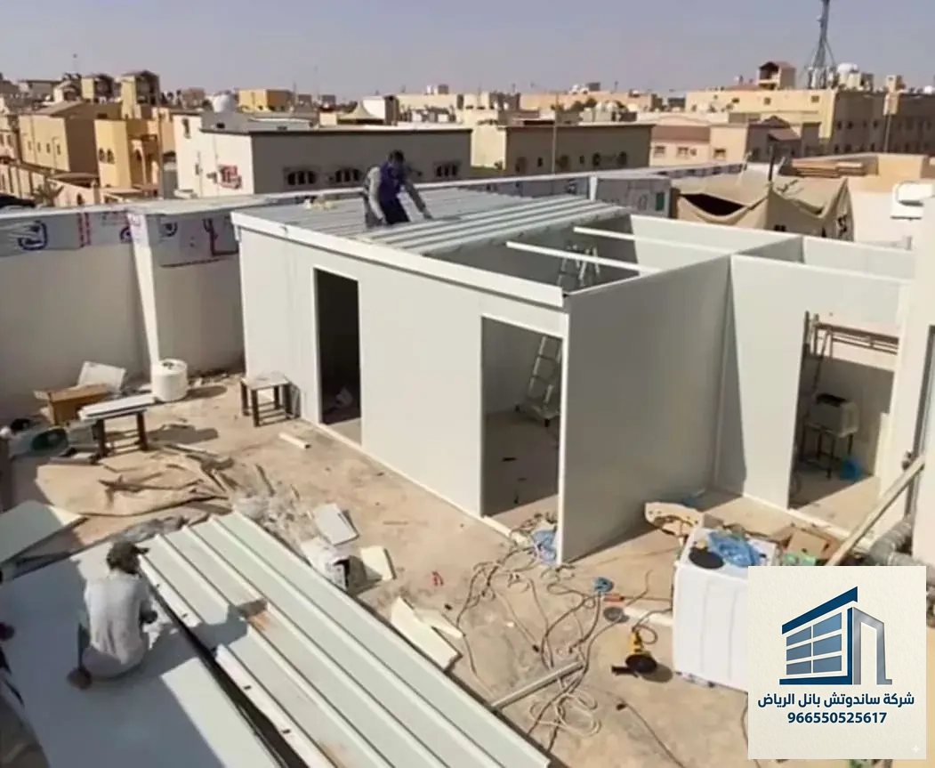 تركيب ساندوتش بانل